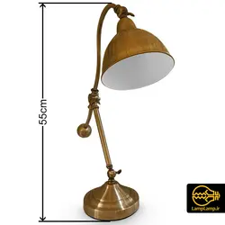 چراغ مطالعه رومیزی فلزی مدل کلاسیک