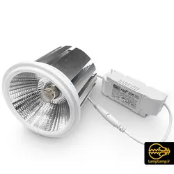 چراغ سیلندری سقفی 35 وات AR111 اکووات