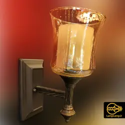 چراغ دیوارکوب فانتزی مدل لهستانی آنتیک