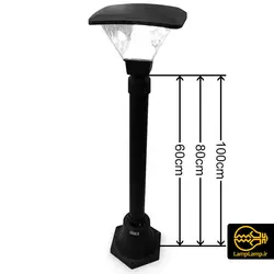 پایه چراغ چمنی حیاطی آلومینیومی ضد باران