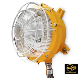 چراغ تونلی ضد انفجار 21 و 42 وات واروم BAY-H21