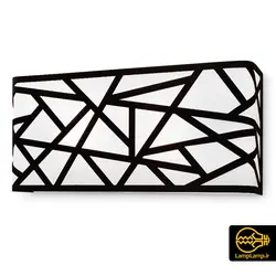 چراغ لایت باکس دیواری فلزی دکوراتیو