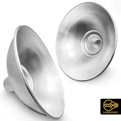 کاسه چراغ آویز سوله ای بدنه آلومینیومی قطر 36 سانت