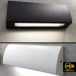 چراغ دیواری نورپردازی نمای بیرونی ساختمان