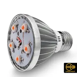 لامپ ال ای دی رشد گیاه 5 وات فول اسپکتروم پایه E27