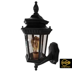 چراغ دیواری ضد باران آلومینیومی حیاط و باغ