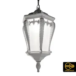 چراغ آویز سقفی حیاطی و بالکن بدنه فلزی