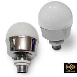 چراغ لاسوگاسی ال ای دی 12 ولتی آبکاری شده