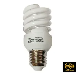 لامپ کم مصرف توان 15 وات پایه e27 نور سفید