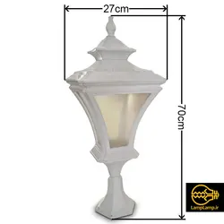 چراغ حیاطی و پارکی سردری فلزی مدل ایفل