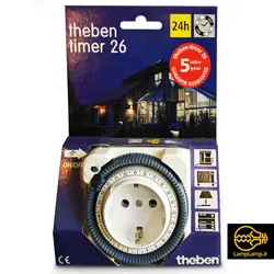 پریز تایمر دار ۲۴ ساعته آنالوگ تبن آلمان (اصلی)