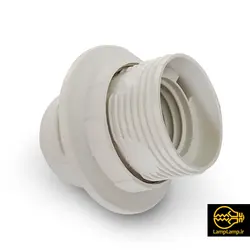 سرپیچ گریف دار سفید سایز E27 لوستری