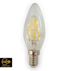 لامپ شمعی فیلامنتی ۴٫۵ وات سفید طبیعی (نچرال) پایه e14