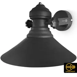 چراغ دیواری فلزی دکوراتیو کریستال کپ