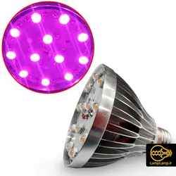 لامپ ال ای دی رشد گیاه 12 وات سرپیچ E27