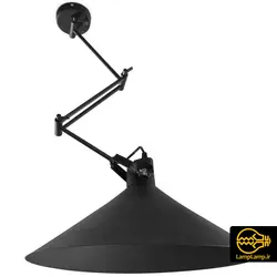 چراغ دیواری کاسه ای دکوراتیو قابل تنظیم کریستال کپ