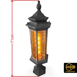 چراغ سردری خیاطی باغی مدل معبد سورنا