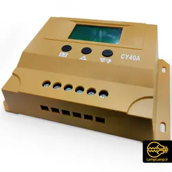 کنترل شارژر پنل خورشیدی 40 آمپر مدل CY40A