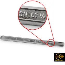 شمش قلع 63 درصد (63.37 درصد واقعی)