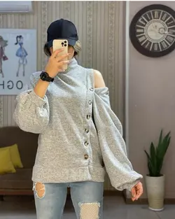 شومیز آنغوره سرشانه باز