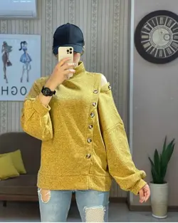 شومیز آنغوره سرشانه باز