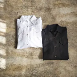 شومیز مانتویی آستین پیلی