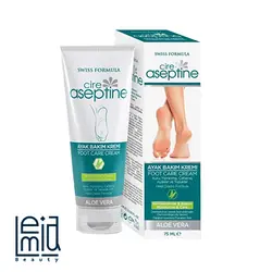 کرم ترک پا عصاره آلوئه ورا آسپتین Cire Aseptine حجم 75ml
