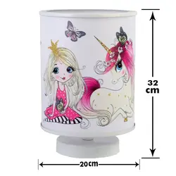 چراغ خواب کودک مدل پری و تک شاخ کد 98