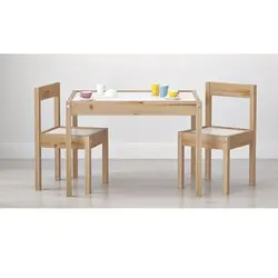 ست میز و صندلی کودک ایکیا مدل LÄTT