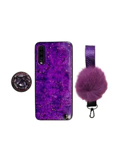 کاور مدل پام پام کد 01 مناسب برای گوشی موبایل سامسونگ Galaxy A30s / A50s / A50 به همراه بند و پایه نگهدارنده