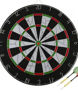 تخته دارت سوزنی پرو اسپرتز 18 اینچ BL-18012 میله ای BRS | مشکی/سفید