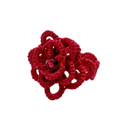 ست زیورآلات دست ساز طرح گل رز : Z06