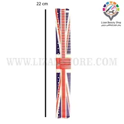 شانه لایرینگ طرح پرچم رزونال