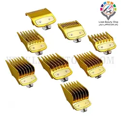 شانه وال 8 عددی گلد