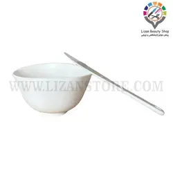 کاسه و براش سیلیکونی