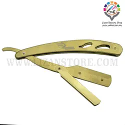 دسته تیغ سه تکه طلایی رزونال