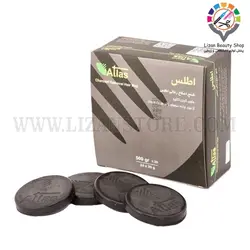 شمع اصلاح سکه ای ذغالی اطلس نیم کیلو