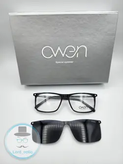 عینک طبی مگنتی با تک کاور آفتابی OWEN کد 5167