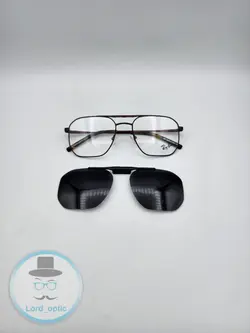 عینک طبی مگنتی با تک کاور آفتابی رای بن Ray Ban