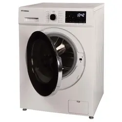 ماشین لباسشویی ۸کیلویی نقره ای هیوندای مدل HWM-8011S -فروش حضوری تبریز