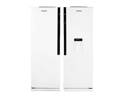 یخچال و فریزر دوقلوی هیوندای مدل ۷۰۷۱ HREFسفید– پرداخت درمحل