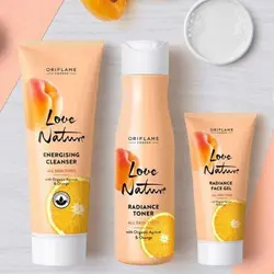 شوینده صورت زردآلو پرتقال لاونیچر اوریفلیم Love Nature Energising Cleanser Apricot &amp; Orange