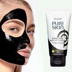 ماسک زغال پیوراسکین Pure Skin