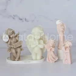 شمع دست ساز فرشته دعا
