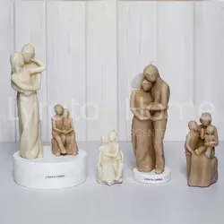 شمع دست ساز زوج عاشق