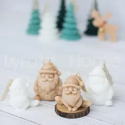 شمع دست ساز بابا نوئل (Santa Claus)
