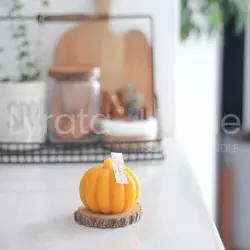 شمع دست ساز کدو تنبل