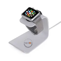 استند شارژ اپل واچ و آیفون Samdi Apple Watch iPhone Aluminium Charging Stand - مک استور - فروشگاه لوازم جانبی و پشتیبانی اپل