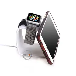 استند شارژ اپل واچ و آیفون Samdi Apple Watch iPhone Aluminium Charging Stand - مک استور - فروشگاه لوازم جانبی و پشتیبانی اپل