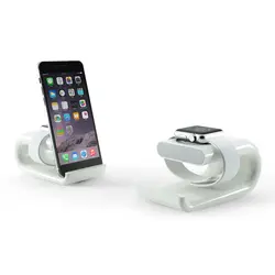 پایه نگهدارنده اپل واچ و آیفون Apple Watch &amp; iPhone Dock - مک استور - فروشگاه لوازم جانبی و پشتیبانی اپل